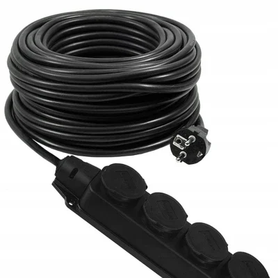 Przedłużacz prądowy 15m