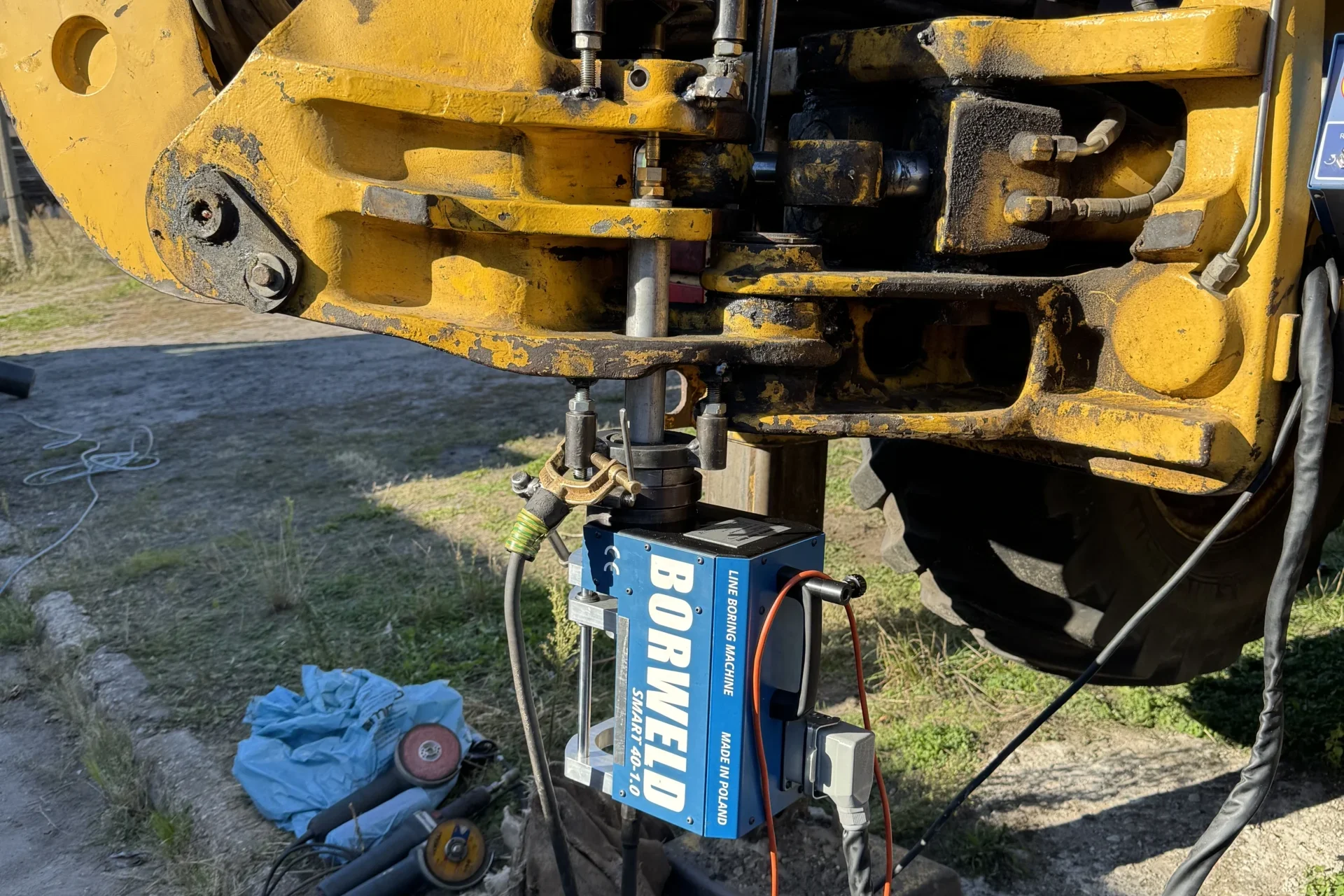 Tulejowanie i mobilne wytaczarki