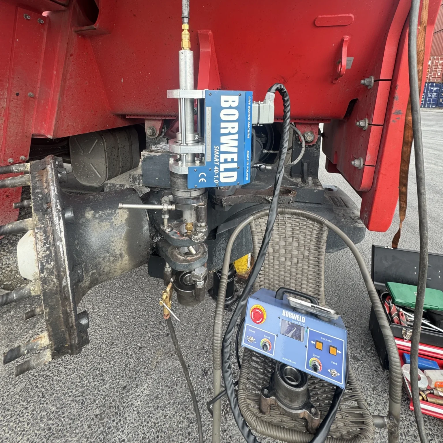 Operatora wytaczarki